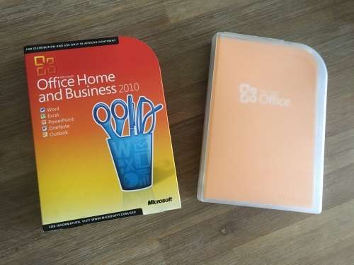 Original Full Microsoft Office Home & Business 2010 package.