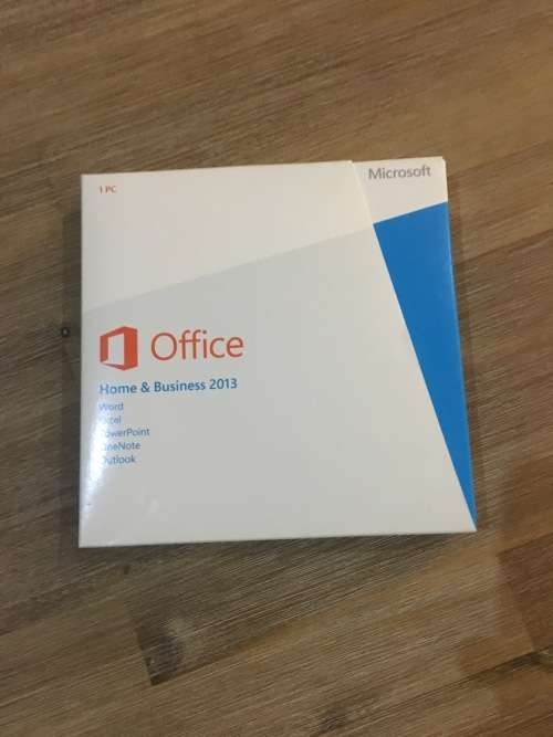 Original Full Microsoft Office Home & Business 2013 package.