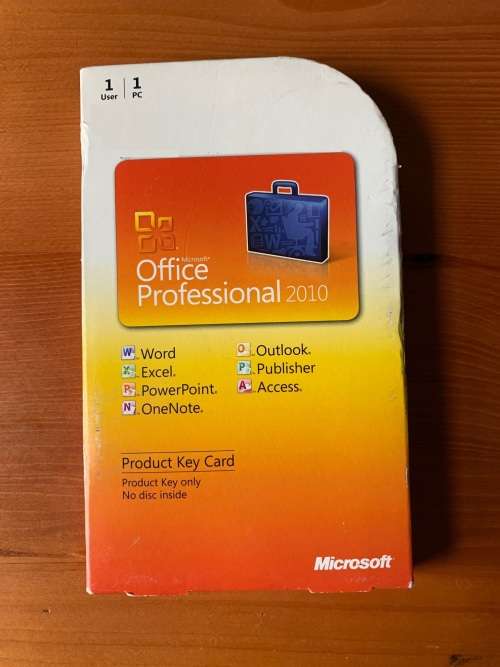 Original Complete Genuine Microsoft Office 2010 Professional
