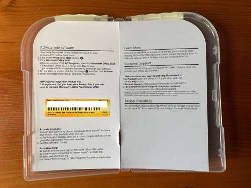 Original Complete Genuine Microsoft Office 2010 Professional