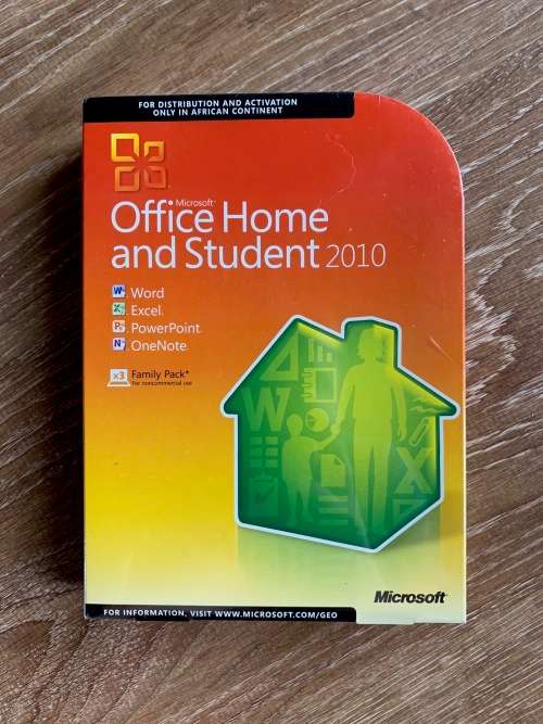 Brand new still sealed Original Microsoft Office Home & Student 2010