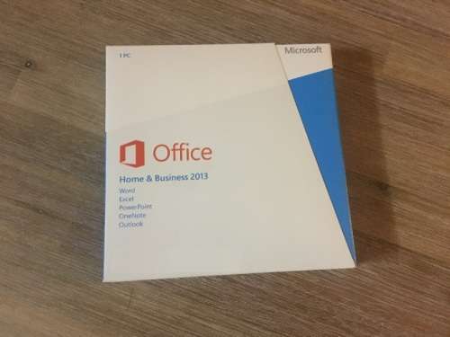 Original Genuine Microsoft Office Home & Business 2013. Full box with keycard and disc. Windows  Mic