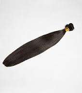 20 inch Single bundle 100grams Brazilian hair Silky Straight (8A) natural black