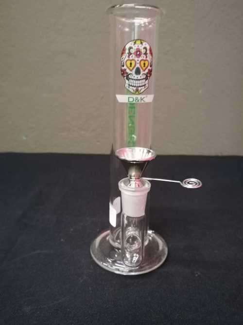 D&K DENGKE HIGH QUALITY GLASS HOOKAH WITH REMOVABLE METAL JOINT