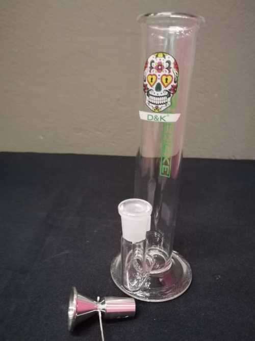 D&K DENGKE HIGH QUALITY GLASS HOOKAH WITH REMOVABLE METAL JOINT