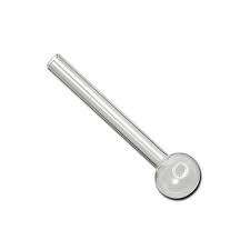 CRYSTAL CLEAR BLUE ALL NEW LOLLY PIPES CUSTOM MADE WITH THICK & DURABLE GLASS