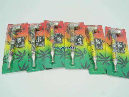 METAL PIPE WITH PIPE SCREENS AND ACRYLIC HERB CRUSHER