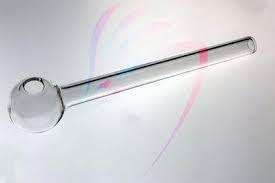 CLEAR GLASS LOLLIES - THICK GLASS PIPES FOR LONGER SMOKING PURPOSES