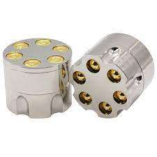 AWESOME LOOKING 3 LAYER METAL BULLET STYLE HERB GRINDER