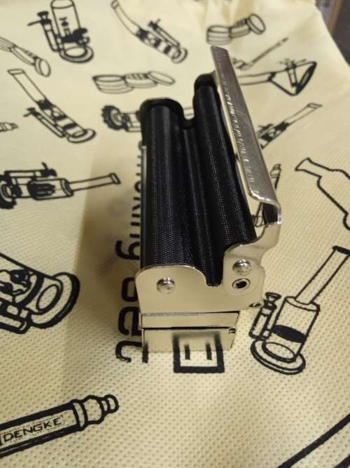 ALL NEW!! METAL ROLLING MACHINE WITH STASH CONTAINER