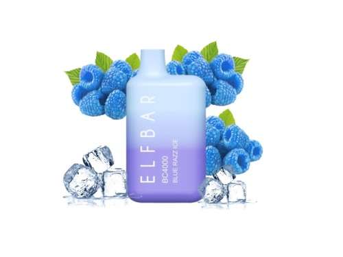 Elf Bar BC5000 Disposable Vape - Blue Razz Ice