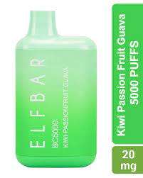 Elf Bar BC5000 Disposable Vape Kiwi Passion Fruit Guava