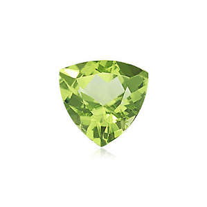 Natural Mined Peridot Trillion 6.15mm  0.820cts