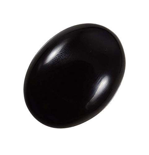 Natural Mined Oval Onyx Black  6.05 x 4.03mm 0.620cts