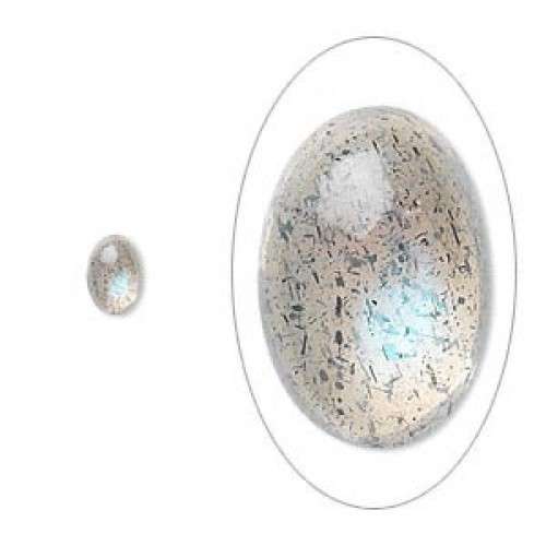 Natural Mined Oval Labradorite 5.0 x 3.3mm  0.25cts
