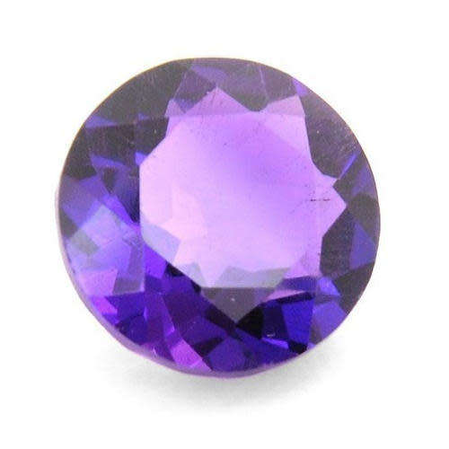 Natural Mined Round Brazil Amethyst   5 mm 0.490cts