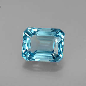 Natural Mined Emerald Topaz Swiss 7.1 x 5.0mm 1.065cts
