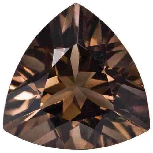 Natural Mined Trillion  smoke  Quartz  7.1mm 0.800 - 1.100cts