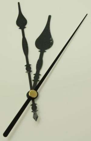 Clock hands, numbers and movement for user tarrynludwig
