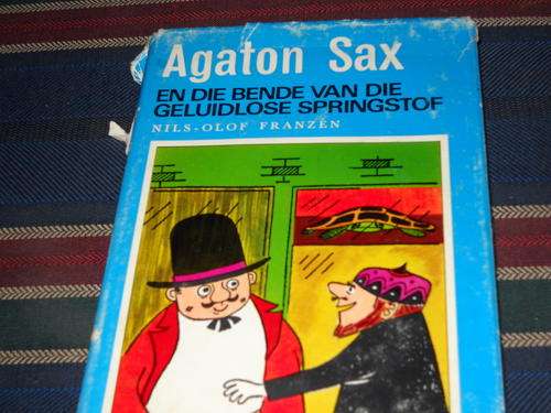 Agaton Sax en die bende van die geluidlose springstof
