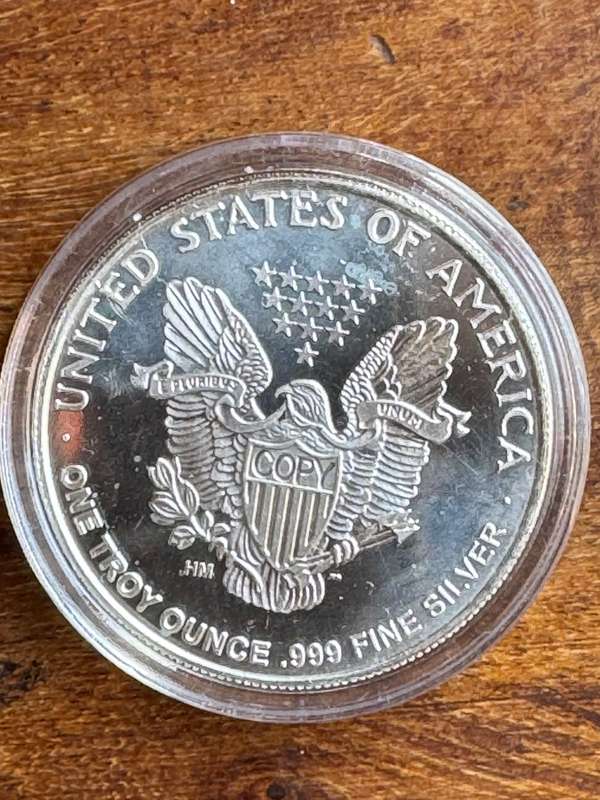 USA silver Liberty