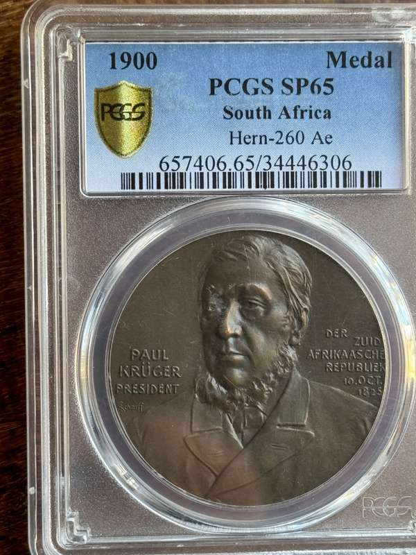 1900 Paul Kruger Medal