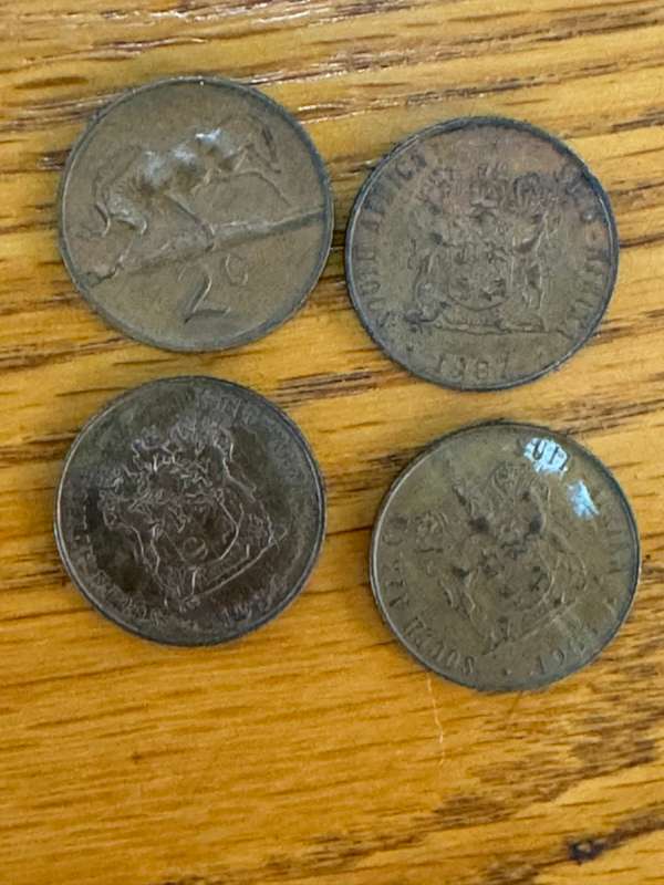 Old Republic of South Africa coins