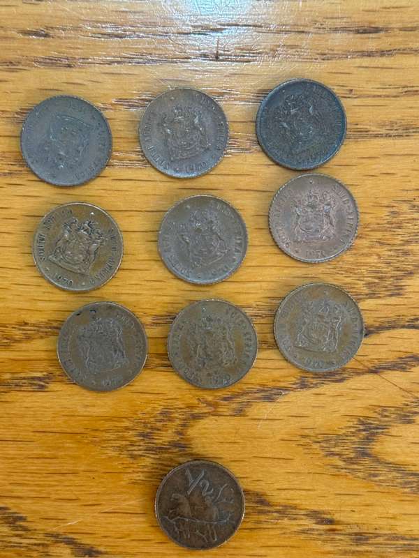 Old Republic of South Africa coins