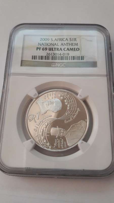 2009 Anthem PF69 Ultra Cameo Protea R1 NGC Graded