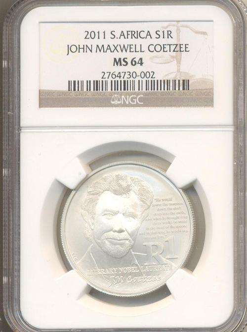 MS64 J.M Coetzee NGC Graded Only One in the World !!!!!!