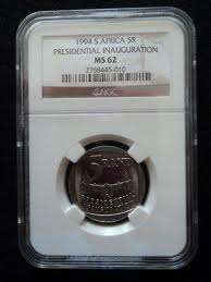 1994 Presidential Inauguration R5 !!!!! NGC Graded !!! MS 62 Building in Front !! RARE