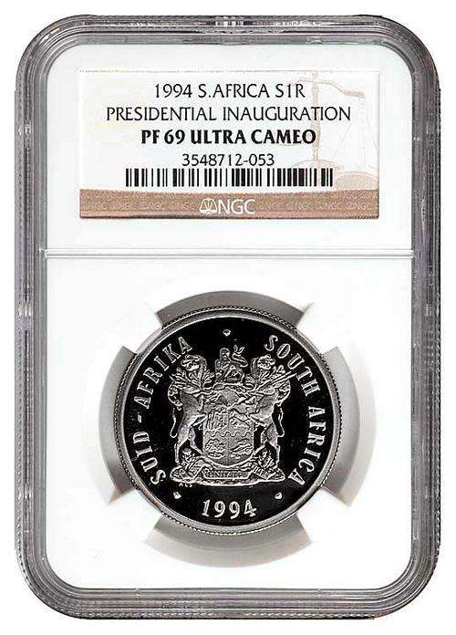 1994 Presidential Inauguration Silver R1 !!!!! NGC Graded !!! PF 69