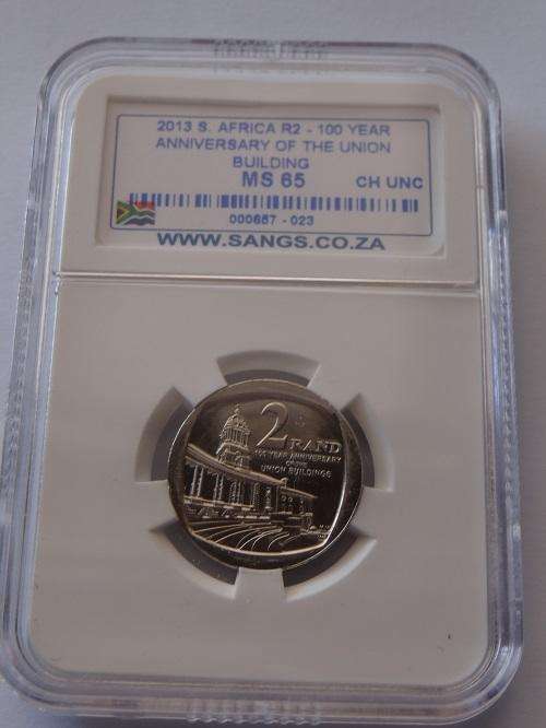 2013 R2 100 Year Anniversary of the Union Building !! SANGS Graded MS65 !! First on Bid Or Buy !!