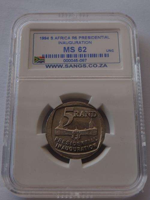 1994 Presidential Inauguration R5 !!!!! SANGS Graded !!! MS 62