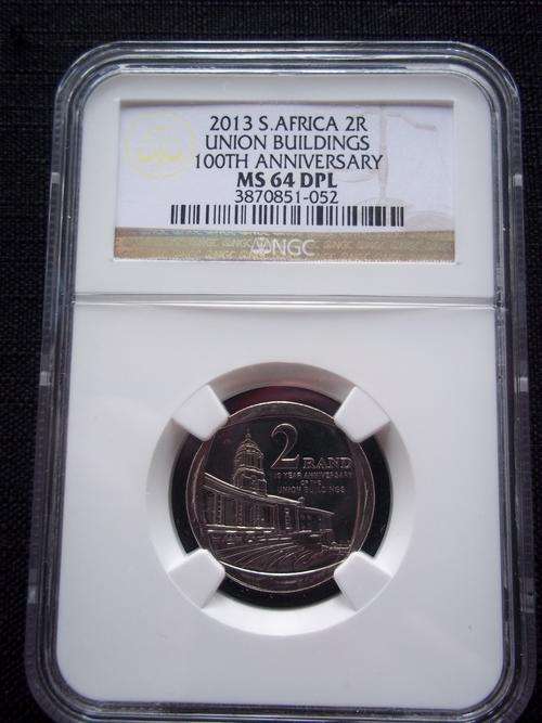 2013 R2 100 Year Anniversary of the Union Building !! NGC Graded MS64 DPL (Deep Proof Like)