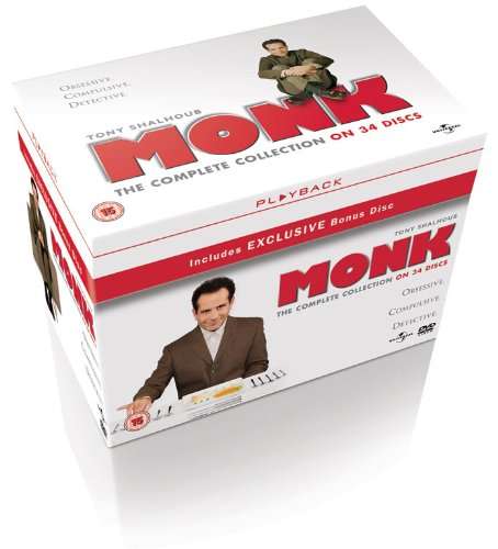 Monk: Complete Seasons 1-8 (DVD) *****Free Shipping*****