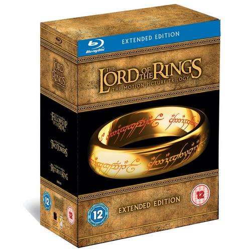 The Lord of the Rings Trilogy (Extended Edition Box Set) (Blu-ray) *****Free Shipping*****