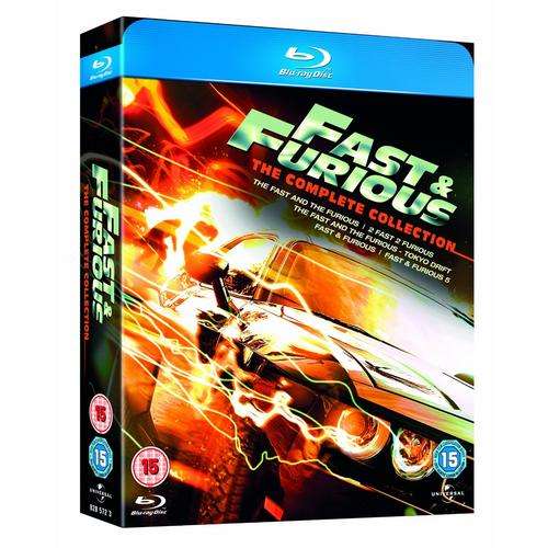 Fast & Furious: Complete 1-5 Box Set (Blu-ray) *****Free Shipping*****