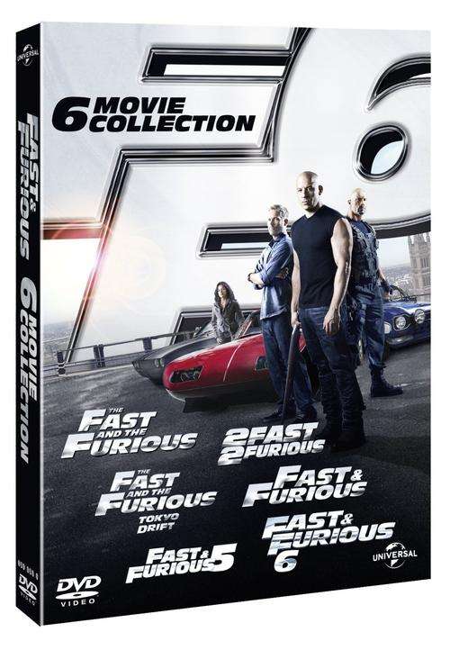 Fast & Furious: Complete 6 Movie Collection (DVD + UV copy) *****Free Shipping*****
