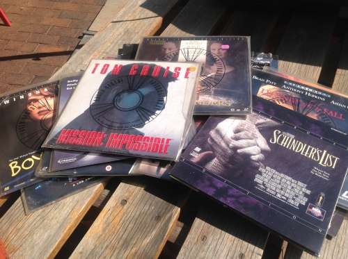 Large Collection of Laserdiscs