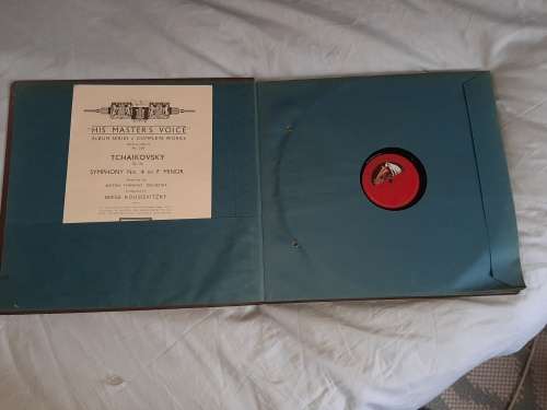 Vintage Shellac 78 RPM Record Set Tchaikovsky