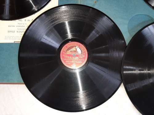 Vintage Shellac 78 RPM Record Set Tchaikovsky