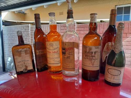 Giant Oversize Whisky Display Bottles for bar or man cave