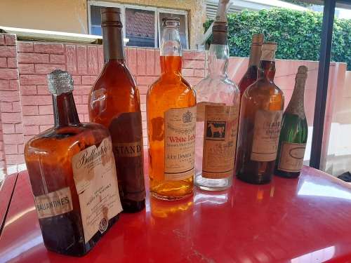 Giant Oversize Whisky Display Bottles for bar or man cave