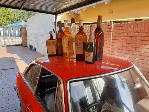 Giant Oversize Whisky Display Bottles for bar or man cave