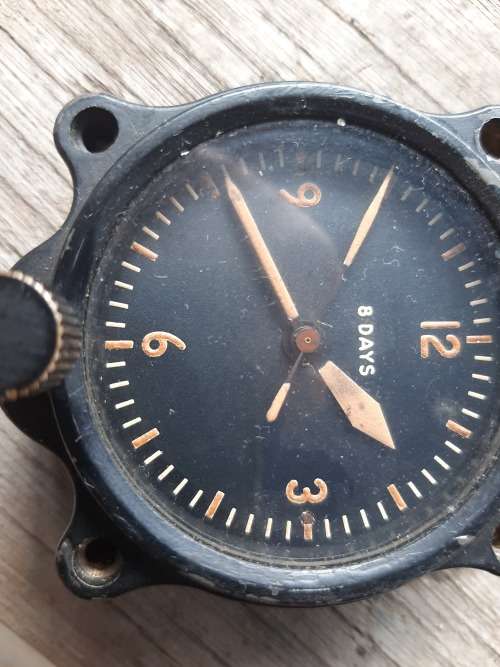Jaeger Le Coultre Aviation Cockpit Clock