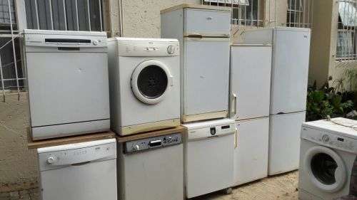 BULK SALE: 9 Large Appliances for Spares or Repair: Fridge, Freezers, Washing Machines & Dishwashers