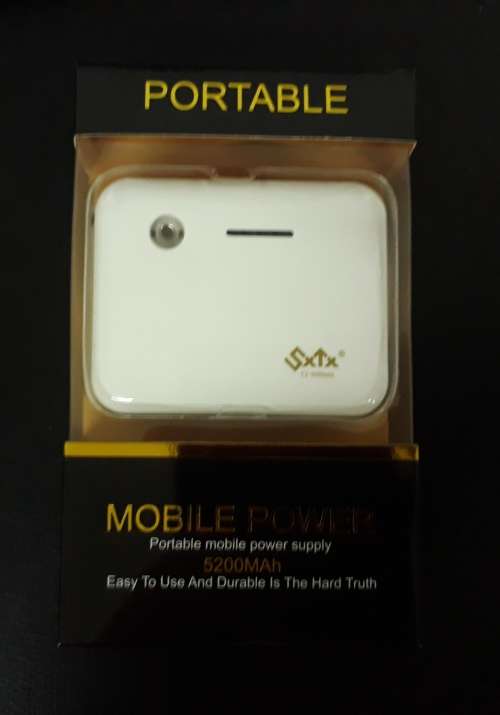 PORTABLE POWER BANK 5200MAh