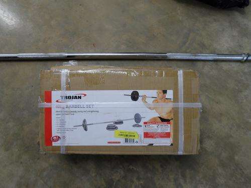 TROJAN 40kg Barbell Training Set (Like Brand New)