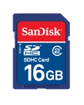 16 GB SanDisk SDHC Card